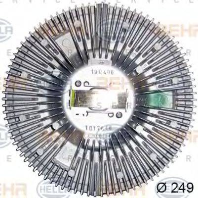 BEHR HELLA SERVICE 8MV376727111 Зчеплення, вентилятор радіатора