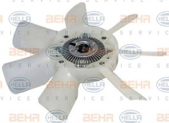 BEHR HELLA SERVICE 8MV376791381 Зчеплення, вентилятор радіатора