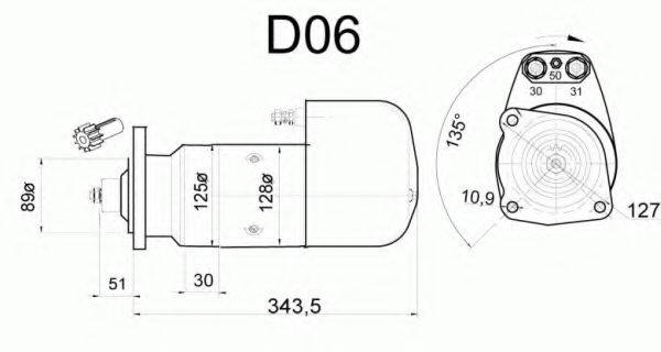 DELCO REMY 19024065 Стартер