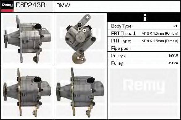 DELCO REMY DSP243B Гідравлічний насос, кермо