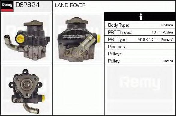 DELCO REMY DSP824 Гідравлічний насос, кермо