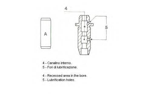 METELLI 010675 Напрямна втулка клапана
