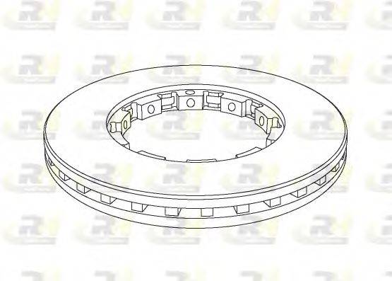 ROADHOUSE NSX114320 гальмівний диск
