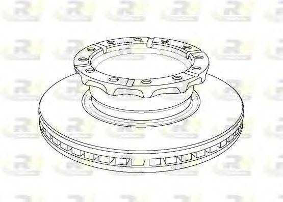 ROADHOUSE NSX115820 гальмівний диск
