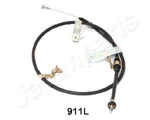 JAPANPARTS BC911L Трос, стоянкова гальмівна система