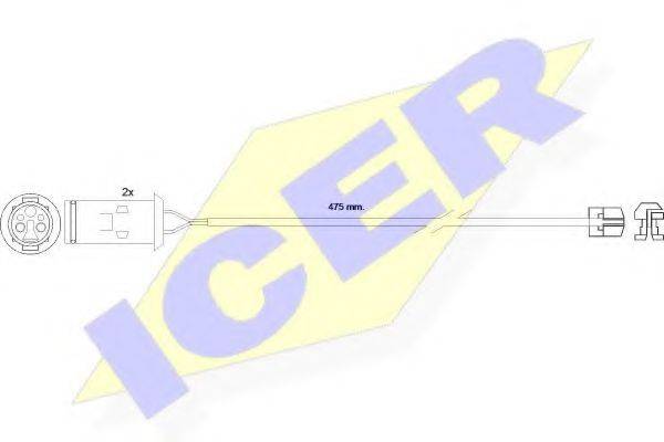 ICER 610255EC Сигналізатор, знос гальмівних колодок