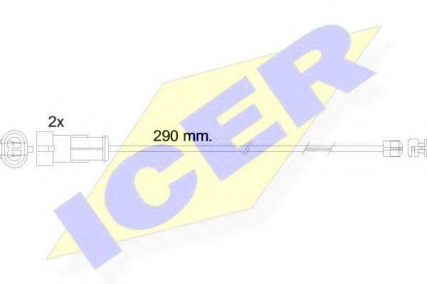 ICER 610468EC Сигналізатор, знос гальмівних колодок