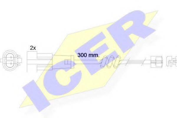 ICER 610470EC Сигналізатор, знос гальмівних колодок