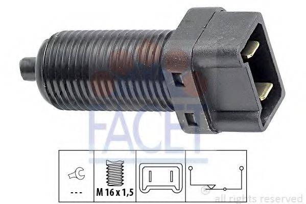 FACET 71012 Вимикач ліхтаря сигналу гальмування
