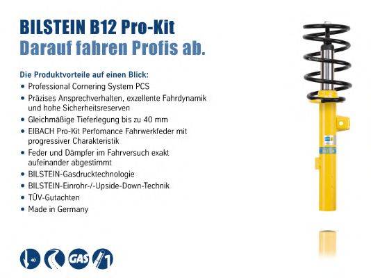 BILSTEIN BIL025338 Комплект ходової частини, пружини / амортизатори