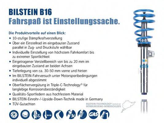 BILSTEIN BIL019310 Комплект ходової частини, пружини / амортизатори