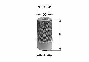 CLEAN FILTERS MA714 Повітряний фільтр