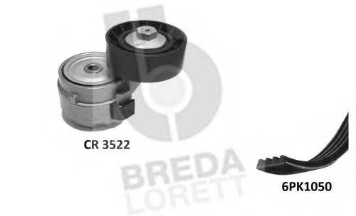 BREDA LORETT KCA0012 Полікліновий ремінний комплект