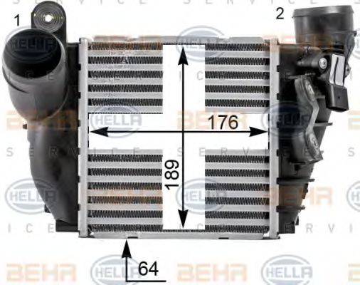 HELLA 8ML376700704 Інтеркулер