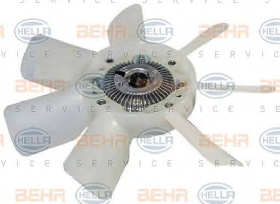 HELLA 8MV376791381 Зчеплення, вентилятор радіатора