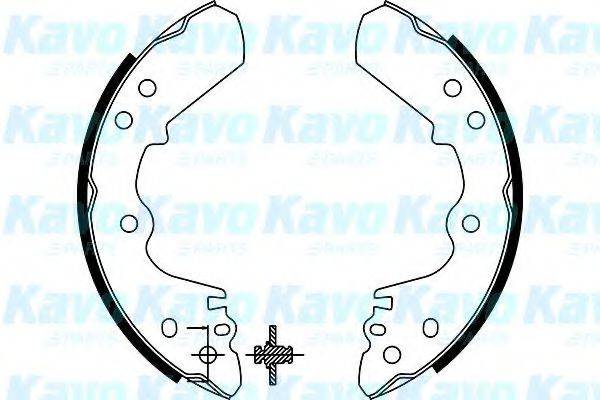 KAVO PARTS BS3909 Комплект гальмівних колодок