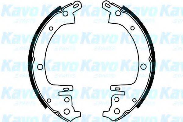 KAVO PARTS BS3911 Комплект гальмівних колодок