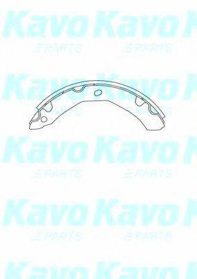 KAVO PARTS BS3919 Комплект гальмівних колодок