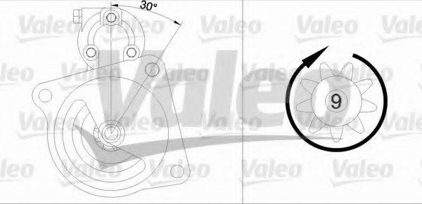 VALEO 455518 Стартер