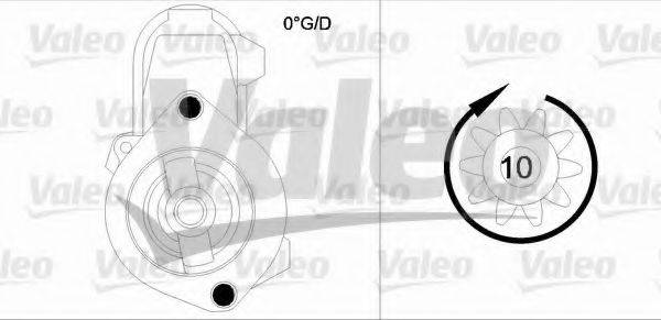 VALEO 455948 Стартер