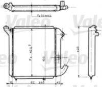 VALEO 810997 Радіатор, охолодження двигуна