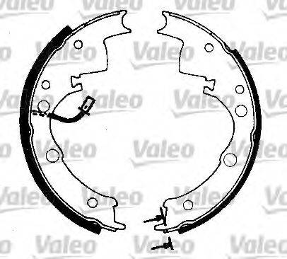 VALEO 562579 Комплект гальмівних колодок