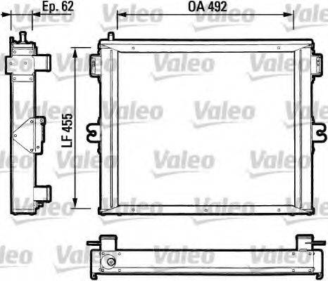 VALEO 811063 Радіатор, охолодження двигуна