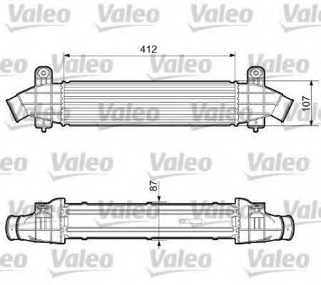 VALEO 817238 Інтеркулер
