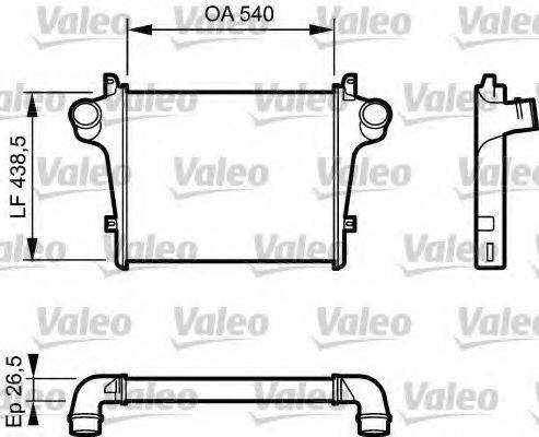 VALEO 818779 Інтеркулер