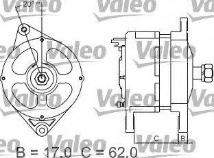 VALEO 436417 Генератор