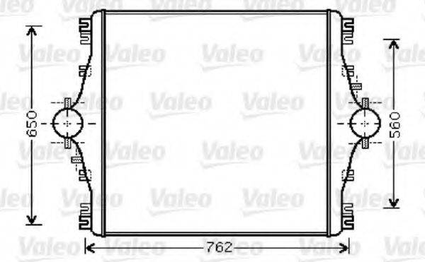 VALEO 818751 Інтеркулер