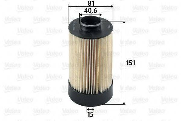 VALEO 587935 Паливний фільтр