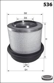 MECAFILTER FA3321 Повітряний фільтр