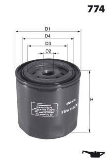MECAFILTER ELH4354 Масляний фільтр