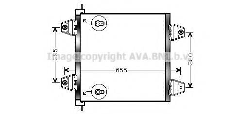 AVA QUALITY COOLING DF5034 Конденсатор, кондиціонер