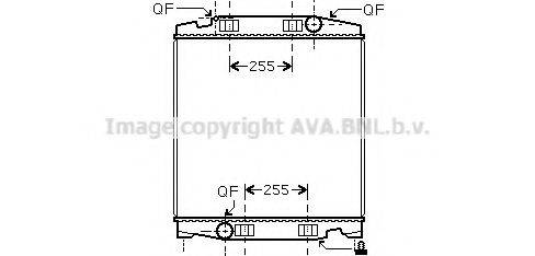 AVA QUALITY COOLING IV2082 Радіатор, охолодження двигуна