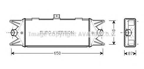 AVA QUALITY COOLING IV4045 Інтеркулер