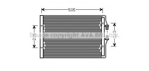 AVA QUALITY COOLING IV5065 Конденсатор, кондиціонер