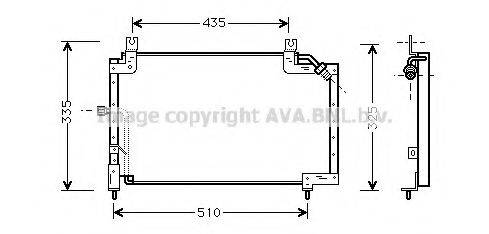 AVA QUALITY COOLING SU5042 Конденсатор, кондиціонер