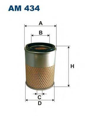 FILTRON AM434 Повітряний фільтр