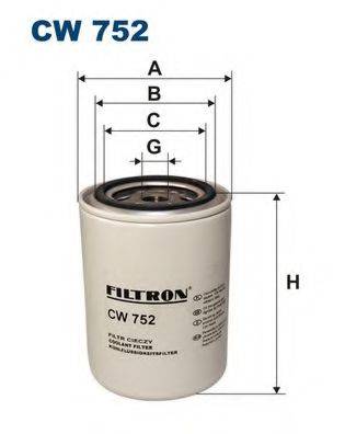 FILTRON CW752 Фільтр для охолоджувальної рідини