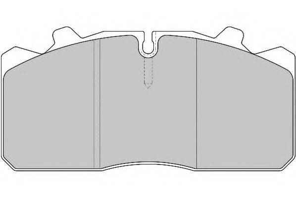 DURON DCV1279 Комплект гальмівних колодок, дискове гальмо