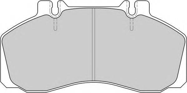 DURON DCV879 Комплект гальмівних колодок, дискове гальмо