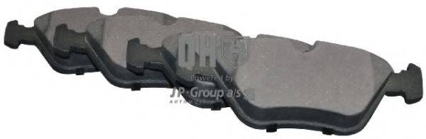 JP GROUP 1463600519 Комплект гальмівних колодок, дискове гальмо