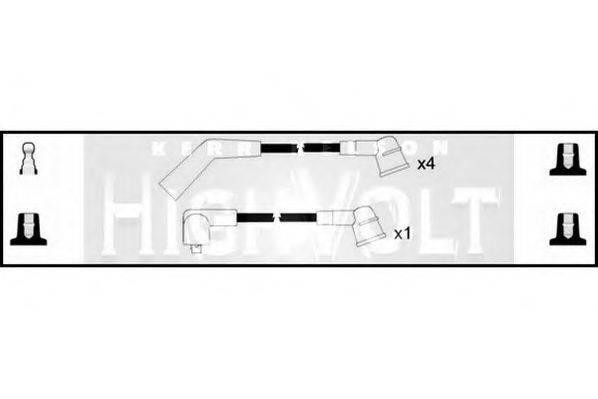 STANDARD OEF606 Комплект дротів запалювання