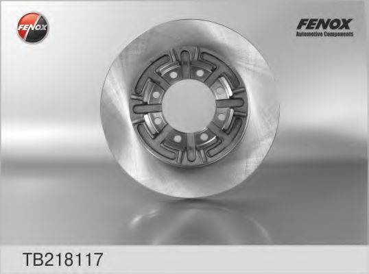 FENOX TB218117 гальмівний диск