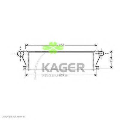 KAGER 310546 Інтеркулер