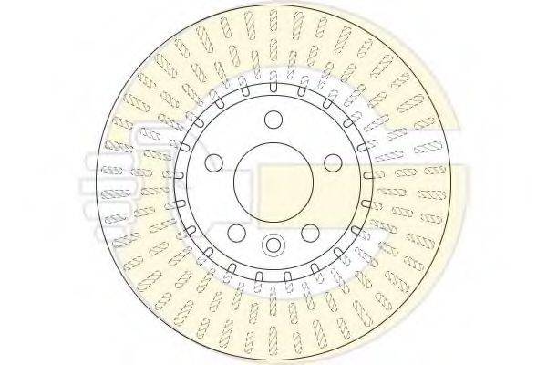 GIRLING 6064995 гальмівний диск