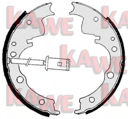 KAWE 06060 Комплект гальмівних колодок
