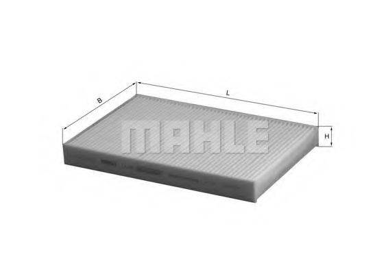 MAHLE ORIGINAL LA439 Фільтр, повітря у внутрішньому просторі